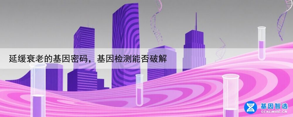 延缓衰老的基因密码，基因检测能否破解