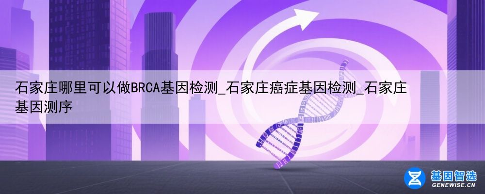 石家庄哪里可以做BRCA基因检测_石家庄癌症基因检测_石家庄 基因测序